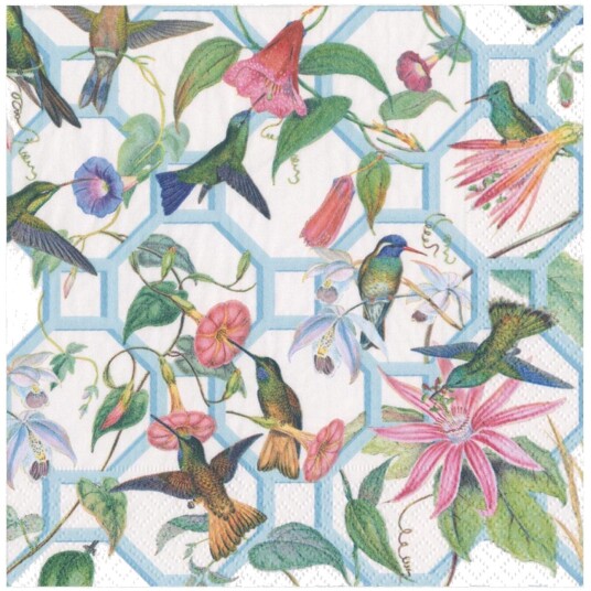 Hummingbird Trellis middag servietter