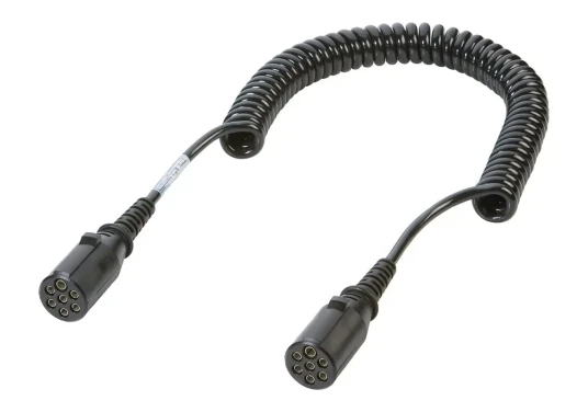 Spiralkabel for tilhenger 24N oppfyller ISO 1185 standarden Spiralkabel for tilhenger 24N oppfyller ISO 1185 standarden