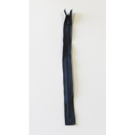 YKK Usynlig Glidelås Fast Marineblå 4mm 15cm YKK Usynlig Glidelås Fast Marineblå 4mm 15cm