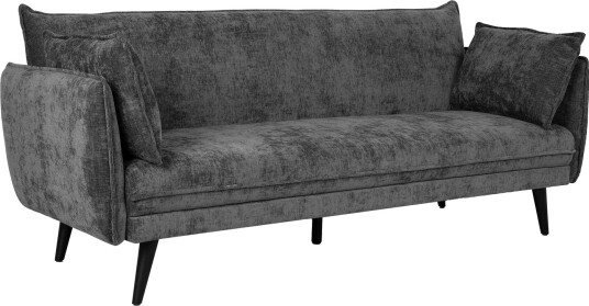Sovesofa HOME4YOU Noella 3 seter Mørk grå mørk grå
