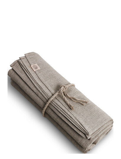 Lovely Linen Classic Tablecloth - Grey - 145X300CM