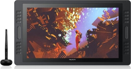 HUION Kamvas Pro 20, Koblet med ledninger (ikke trådløs), 5080 Ipi, 434,88 x 238,68 mm, USB, 1 cm, 49,5 cm (19.5")