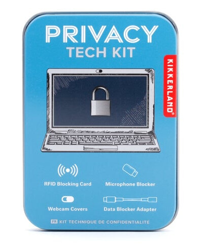 Kikkerland Privacy Tech Kit med Webcam Deksler og RFID Blokkering