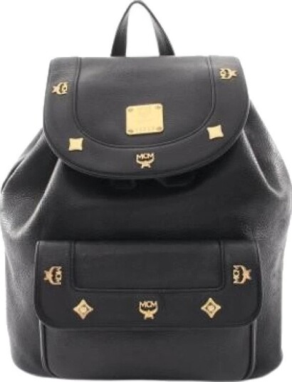 MCM Pre-owned, Dame, Pre-owned, Svart, ONE SIZE,