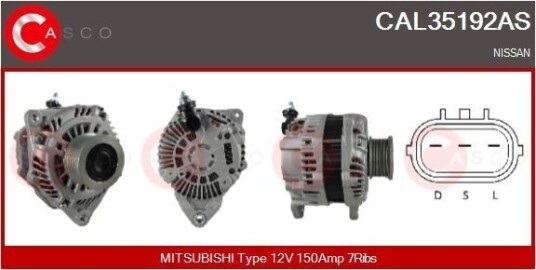 CASCO CAL35192AS Dynamo CASCO CAL35192AS Dynamo