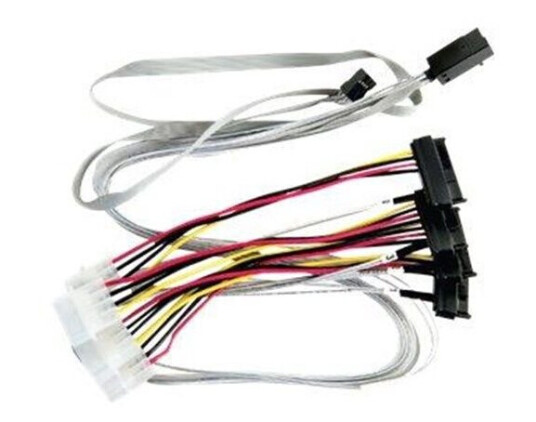 Adaptec SAS intern kabel 0.8m SFF-8643 hvit Adaptec SAS intern kabel 0.8m SFF-8643 hvit