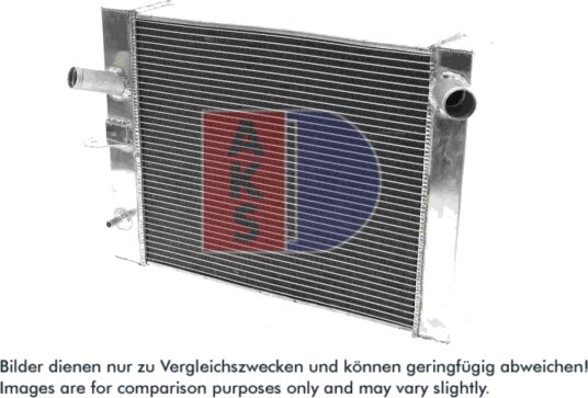 AKS DASIS 130062AL Radiator motorkjøling