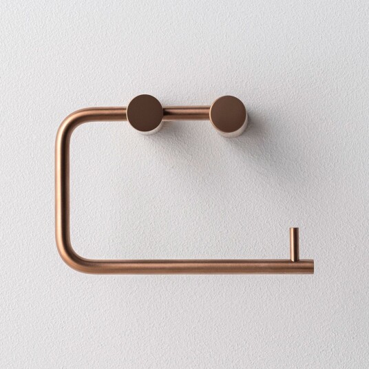 Primy Steel Style Toalettpapirholder Brushed Bronze