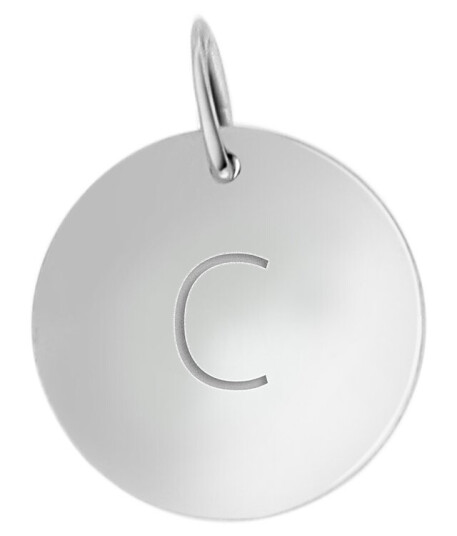 Pan Jewelry, Anheng i sølv bokstav C Pan Jewelry, Anheng i sølv bokstav C