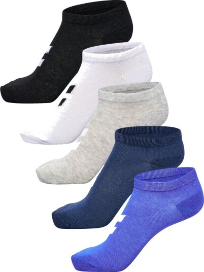 hummel Match Me 5 Pack Ankelstrømper Barn Flerfarget 24 27