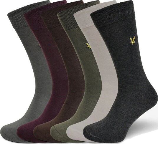 Lyle & Scott Victor BLACK MARL/WINE TASTING/GRAPE LEAF/GRANITE GRAY/SEAL BROWN/DOVE One Size