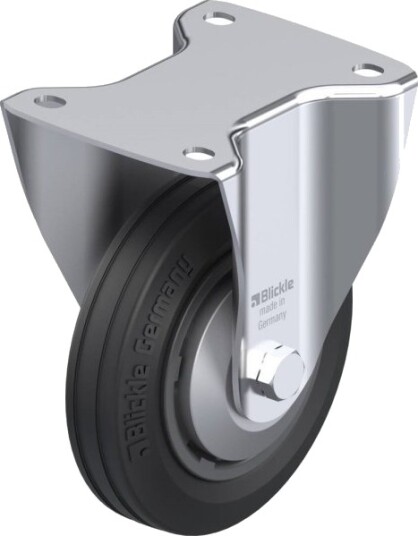 Blickle 749125 B-Vpp 150R-Fa Faste Hjul - Hjuldiameter 150 Mm - Maks 135 Kg - 1 Stk