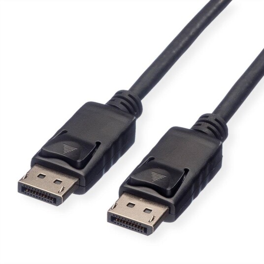 ROLINE GREEN DisplayPort Cable DP-DP TPE M/M black 2 m