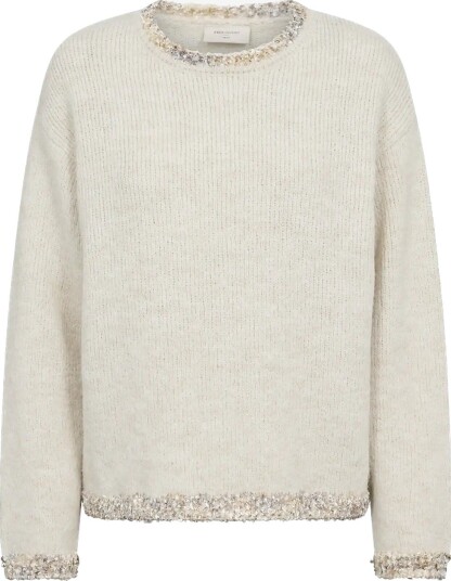 FREE/QUENT Fqfrida Pullover MOONBEAM MEL W. MOONBEAM MEL L