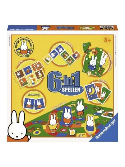 Ravensburger Miffy Games 6in1