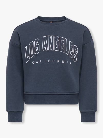Kids Only Sweat Life Long Sleeve Crew Osz Stat Sweater Blå 92 Kids Only Sweat Life Long Sleeve Crew Osz Stat Sweater Blå 92