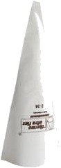 Sprøjtepose Thermo 40 Cm Nylon Hvid,2 Stk/Pk