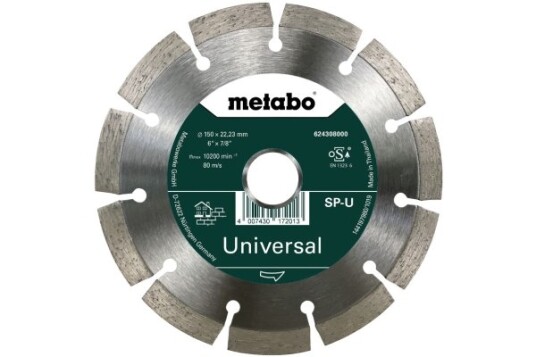 Metabo Diamantskive Ø 150 mm for Betong og Flis