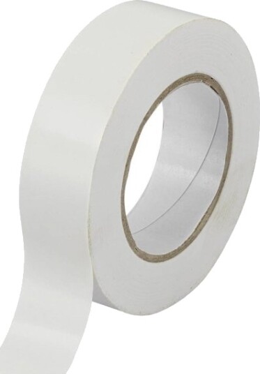 Isolasjonstape Tru Components Sw10 155 1563945 Hvit 10 M X 19 Mm