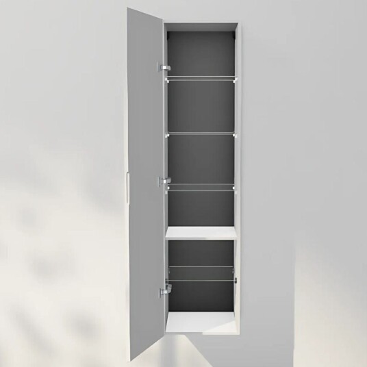 INR Iconic Nordic Rooms Solid 40/40 Høyskap Pure White / 40cm Venstre Hengslet INR Iconic Nordic Rooms Solid 40/40 Høyskap Pure White / 40cm Venstre Hengslet