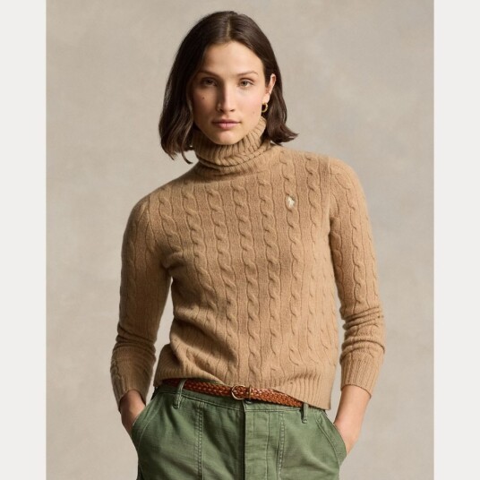 Polo By Ralph Lauren ralph lauren wool cashmere cable turtleneck