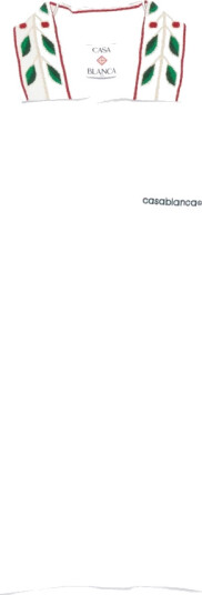Casablanca Herre Topper Hvit L,