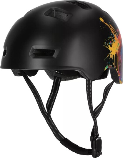 Crazysafe sykkelhjelm Rampage Splash M (54-58 cm) Orange/Black