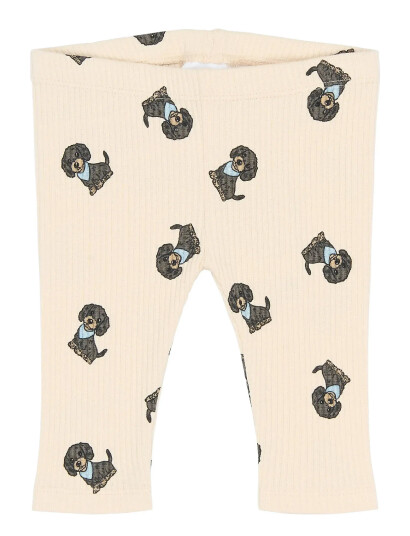 The New Tnsbsylvan Rib Leggings Cream 56