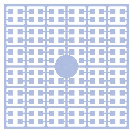 Pixelhobby Midi perler 527 lys lavendelblå 2x2mm 140 piksler
