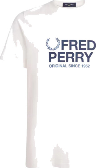 Fred Perry Herre Topper Hvit XL,