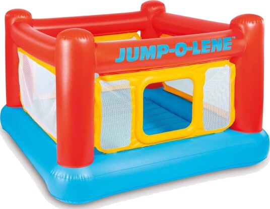 Oppblåsbar trampoline Slott 174 x 174 x 112 cm 48260 INTEX Oppblåsbar trampoline Slott 174 x 174 x 112 cm 48260 INTEX