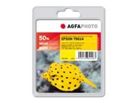 Agfaphoto - 17 Ml - Gul - Kompatibel - Blekkpatron (Alternativ For: Epson T0614) - For Epson Stylus D68 D88 Dx3800 Dx3850 Dx4200 Dx4250 Dx4800 Dx4850