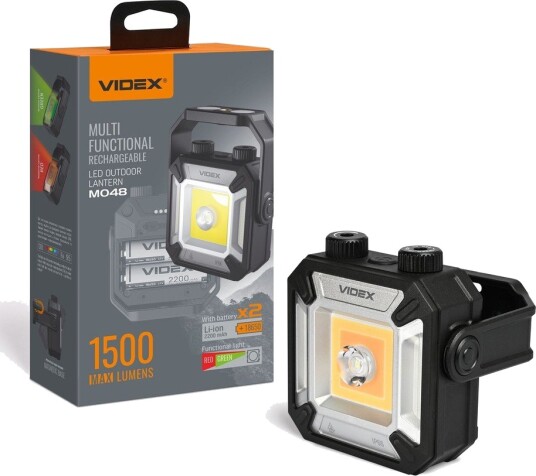 Videx 10W multifunksjonell LED lanterne og lommelykt - 1500lm, IP66, magnetisk, USB-C, powerbank, utendørs og camping - Dimbar : Dimbar, Kulør : Nøytral Videx 10W multifunksjonell LED lanterne og lommelykt - 1500lm, IP66, magnetisk, USB-C, powerbank, utendørs og camping - Dimbar : Dimbar, Kulør : Nøytral