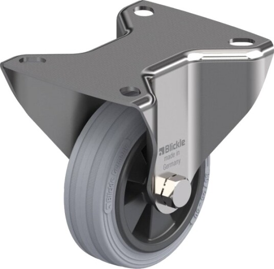Blickle 64311 Bx-Vpp 80G-Sg Fast Hjul, Hjuldiameter 80 Mm, Bæreevne (Maks.) 50 Kg, 1 Stk