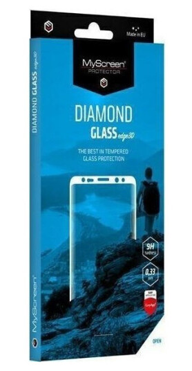 Ms Diamond Glass Edge 3D Xiaomi 13 Pro Black/Black Tempered Glass