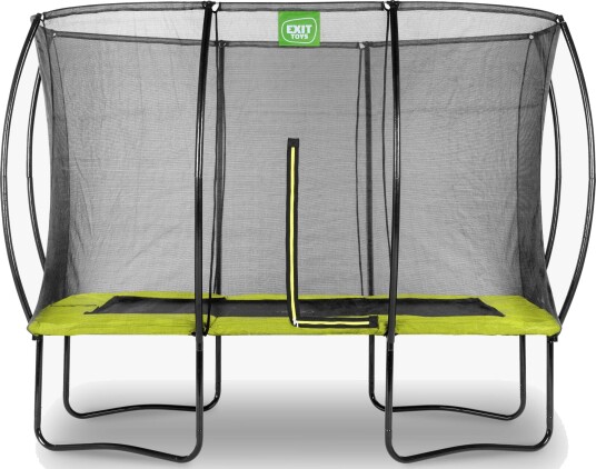 Exit Silhouette Trampoline Inkl. Sikkerhetsnett 214x305 cm, Grønn Exit Silhouette Trampoline Inkl. Sikkerhetsnett 214x305 cm, Grønn