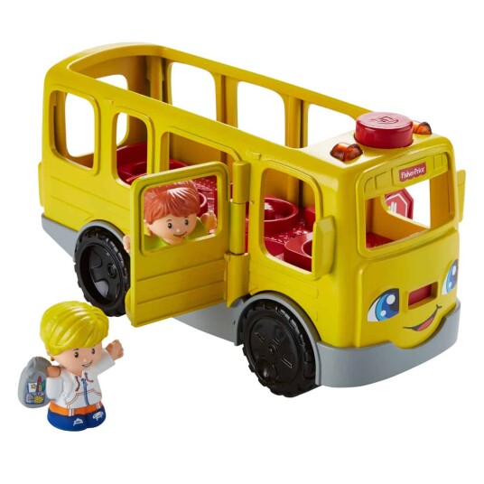 Fisher-Price People Skolebuss Med Figurer Lyd Og Lys Fisher-Price People Skolebuss Med Figurer Lyd Og Lys