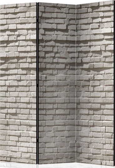 Romdeler - Brick Wall: Minimalism 135x172 - Artgeist sp. z o. o.