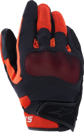 MC-Hansker Alpinestars Mogress Airflow Svart /Rød /MandarinS