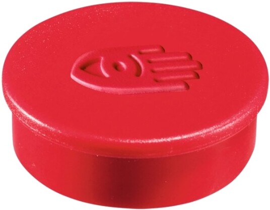 Legamaster 7 181402 Whiteboard Magnet Rød Plast 35 Mm 35 Mm 14 Mm