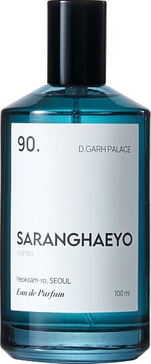 Saranghaeyo 90. D.GARH PALACE Eau de Parfum 100 ml Saranghaeyo 90. D.GARH PALACE Eau de Parfum 100 ml
