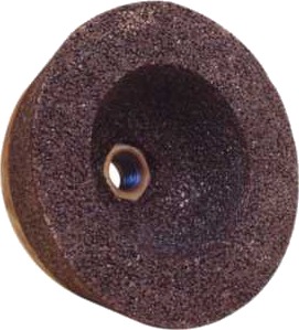 Slipebolle 100x50x5/8 stål-a