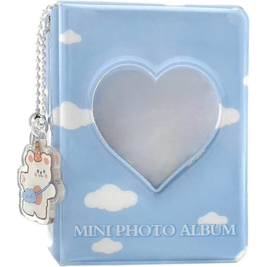 3-Tommers Kpop Fotokortholder Mini Album Sommerfugl