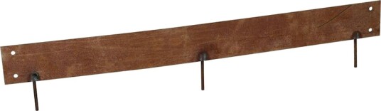 Skotte Garden Clear 4 Pack Edge Protector 18 X 100 cm Corten
