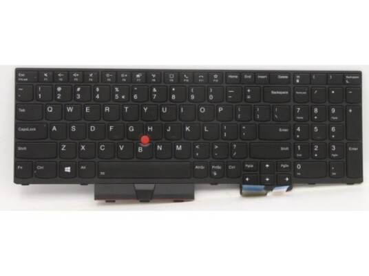 Transimage - Erstatningstastatur For Bærbar Pc - Bakbelysning - Engelsk - Europa - Svart - For Thinkpad P15 Gen 2 20Yq, 20Yr  T15g Gen 2 20Ys, 20Yt