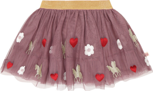 Hust & Claire Skjørt Ninna Unicorn Plum