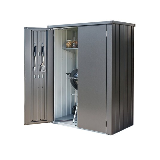 Biohort Romeo terrasseskap L HIGH metallisk dark grey