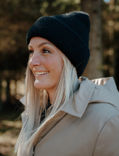 COLD Wool Beanie Black