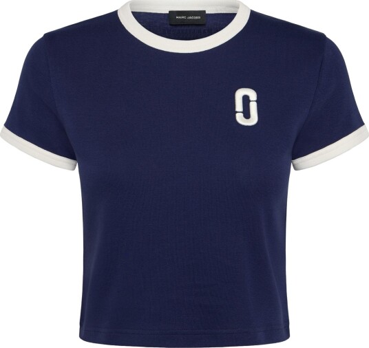 Marc Jacobs Pop J Marc Ringer Baby Tee   Navy   XL