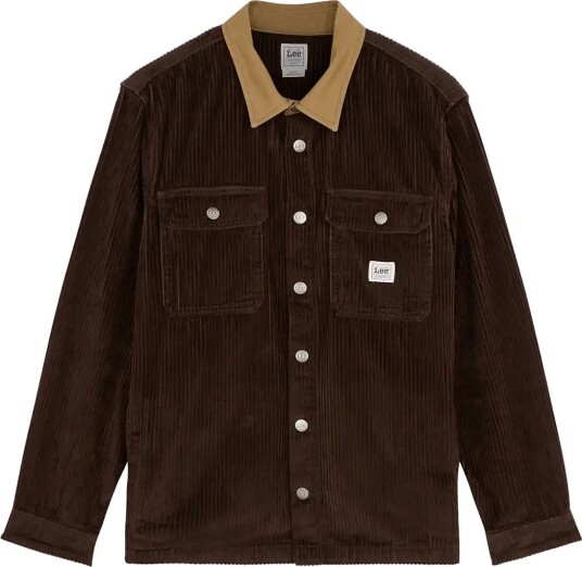 Lee Jeans Workwear Overshirt   Brown   XXL